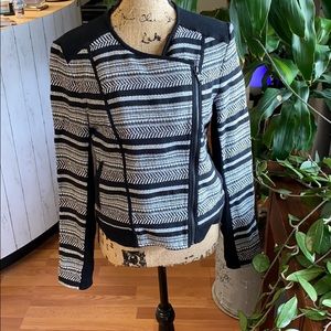 Lou & Grey zip up top/jacket size small